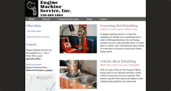 Desktop Screenshot of enginemachineservice.com
